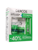 DERCO TECHNIQUE DUPLO CHAMPU + ECOREFILL RECARGA ANTICASPA CABELLO NORMAL A GRASO