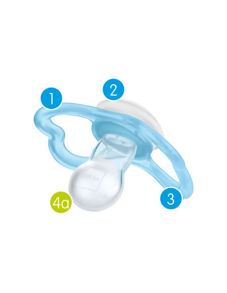 MAM CHUPETE SILICONA AIR +6 M,  2 UDS.