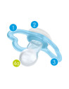 MAM CHUPETE SILICONA AIR +6 M,  2 UDS.
