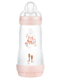 MAM BIBERON ANTICOLICO EASY START COLOURS OF NATURE COLOR ROSA, +4 M 320 ML