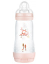 MAM BIBERON ANTICOLICO EASY START COLOURS OF NATURE COLOR ROSA, +4 M 320 ML