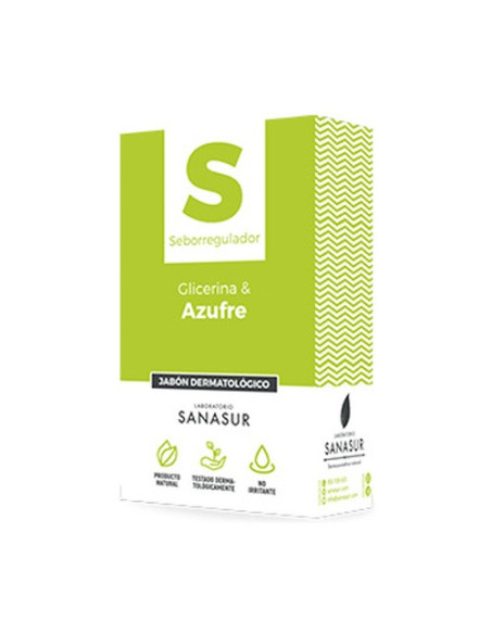 SANASUR JABON AZUFRE, 100 G