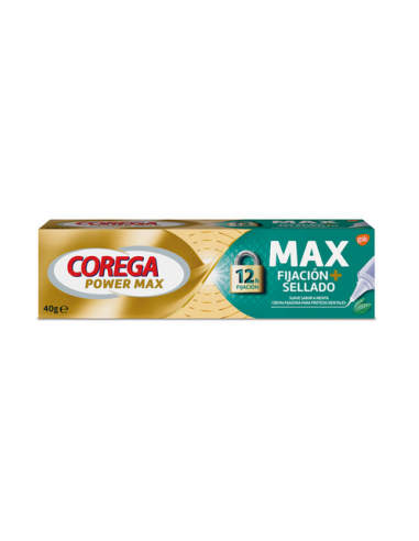 COREGA MAX FIJACION + SELLADO, 40 G