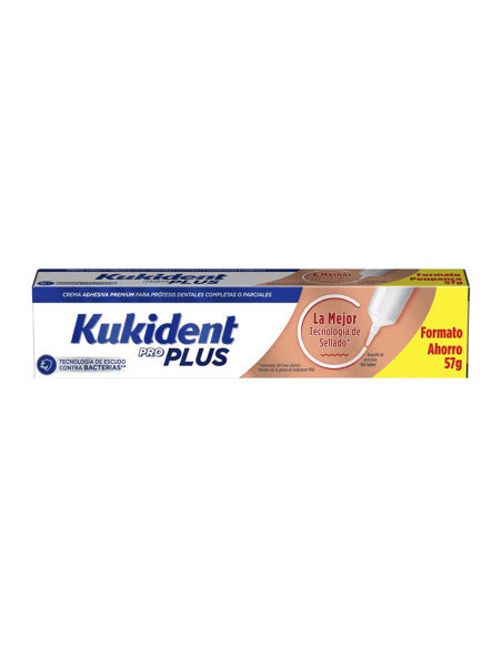 KUKIDENT PRO PLUS EFECTO SELLADO CREMA, 57 G
