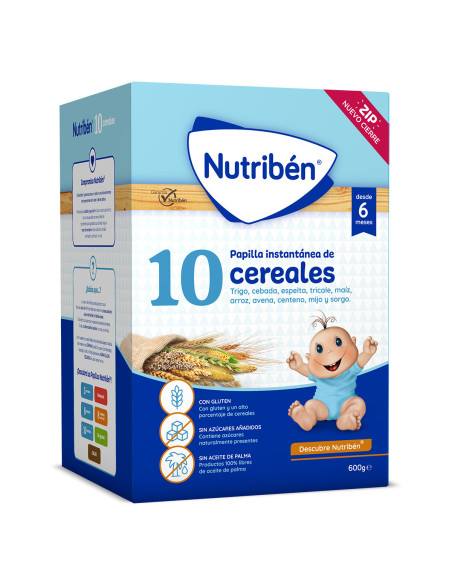 NUTRIBEN 10 CEREALES, 600 G