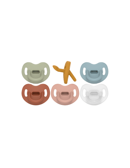 SUAVINEX CHUPETES SMOOTHIE TODOSILICONA TETINA ANATÓMICA, 0-6 M 1 UD.