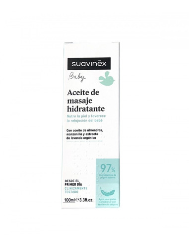 SUAVINEX ACEITE DE MASAJE, 100 ML