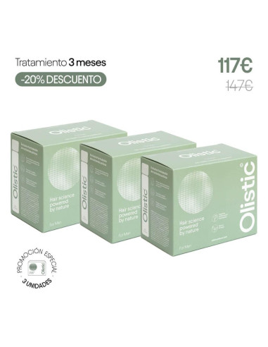 OLISTIC PARA HOMBRE. TRATAMIENTO 3 MESES