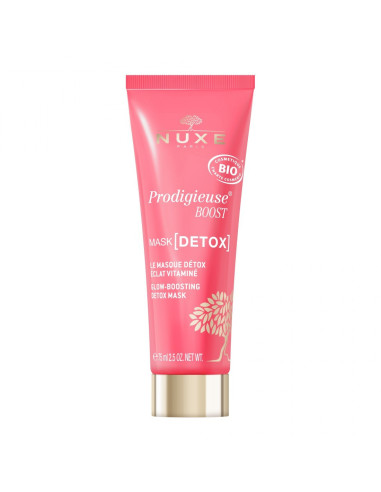 NUXE PRODIGIEUSE BOOST MASCARILLA DETOX LUMINOSIDAD, 75 ML