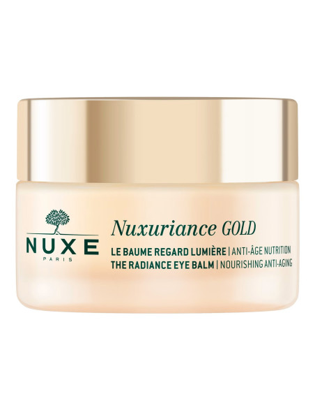 NUXE NUXURIANCE GOLD BÁLSAMO CONTORNO DE OJOS LUMINOSIDAD, 15 ML