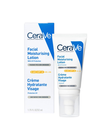 CERAVE LOCION HIDRATANTE DE ROSTRO SPF 30, 52 ML