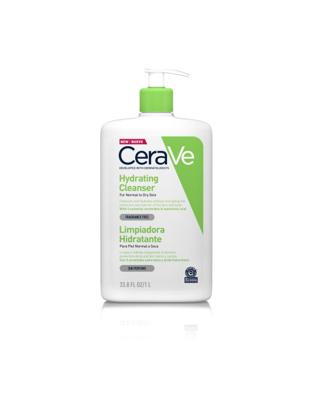 CERAVE LIMPIADORA HIDRATANTE, 1 L