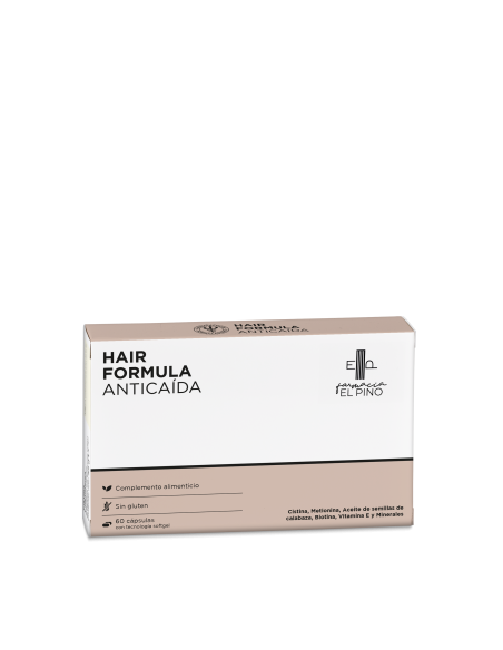 HAIR FORMULA ANTICAIDA, 60 CAPSULAS