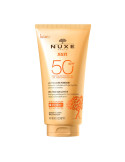 NUXE SUN LECHE SOLAR FUNDENTE ALTA PROTECCIÓN SPF 50 ROSTRO Y CUERPO, 150 ML