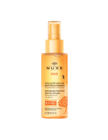 NUXE SUN ACEITE LÁCTEO CAPILAR PROTECTOR HIDRATANTE, 100 ML