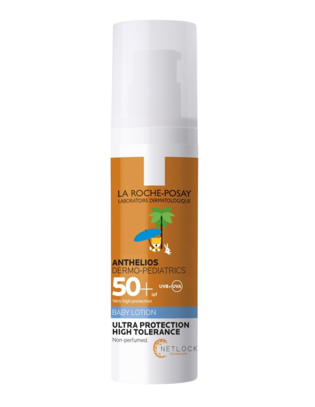 LA ROCHE POSAY ANTHELIOS DERMO-PEDIATRICS LOCIÓN PARA BEBÉS SPF50+, 50 ML