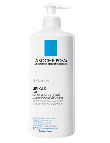 LA ROCHE POSAY LIPIKAR LECHE HIDRATANTE, 750 ML