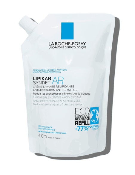 LA ROCHE POSAY LIPIKAR RECAMBIO ECO SYNDET AP+, 400 ML
