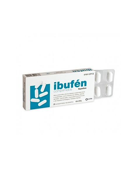 Ibufen 400 mg comprimidos recubiertos con pelicula