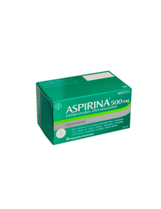 Aspirina 500 mg comprimidos efervescentes