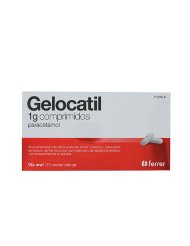 Gelocatil 1 g comprimidos