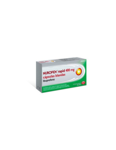 Nurofen rapid 400 mg capsulas blandas