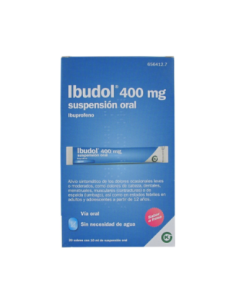 Ibudol 400 mg suspension oral