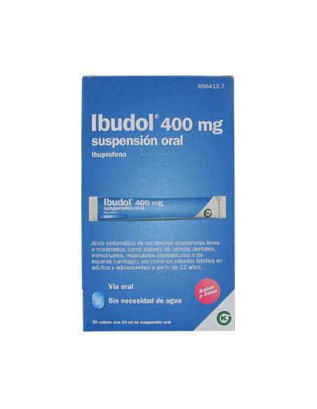 Ibudol 400 mg suspension oral