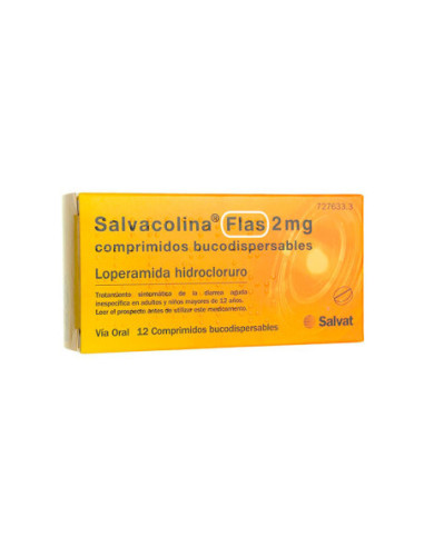 Salvacolina flas 2 mg 12 comprimidos bucodispersables