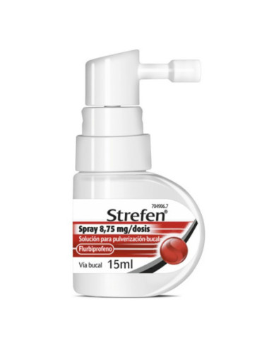 Strefen spray 8,75 mg/dosis solucion para pulverizacion bucal sabor menta