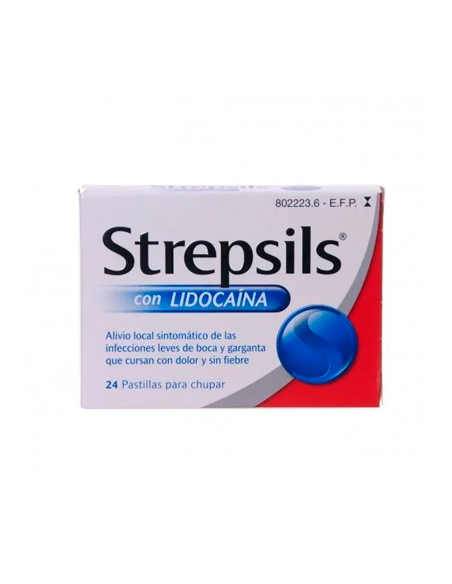 Strepsils con lidocaina pastillas para chupar