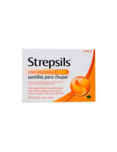 Strepsils con vitamina c pastillas para chupar