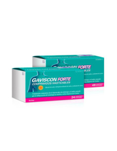 Gaviscon forte 24 comprimidos masticables