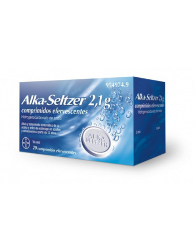 Alka-seltzer 2,1 g comprimidos efervescentes