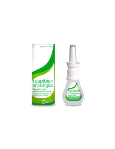 Respibien antialergico solucion para pulverizacion nasal