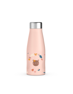 SUAVINEX BOTELLA TÉRMICA FOREST ROSA, 350 ML