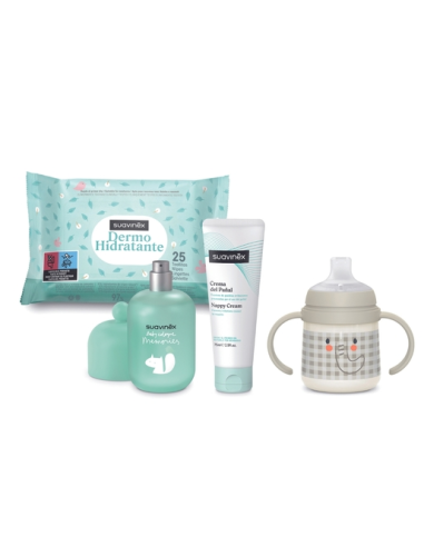 SUAVINEX MOCHILA GUARDERÍA ELEFANTE CON COSMÉTICA