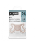 SUAVINEX CHUPETE ZERO-ZERO TETINA FISIOLOGICA SX PRO 0-6 M 1 UD, TONO MEDIO