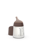 SUAVINEX BIBERON ANTICOLICO ZERO-ZERO FLUJO ADAPTABLE + 0 M 180 ML, TONO DEEP
