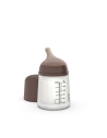 SUAVINEX BIBERON ANTICOLICO ZERO-ZERO FLUJO ADAPTABLE + 0 M 180 ML, TONO DEEP
