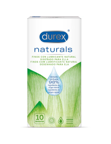 DUREX NATURALS PRESERVATIVOS, 10 UDS.