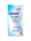 DUREX PRESERVATIVOS INVISIBLE EXTRA SENSITIVO, 12 UDS.