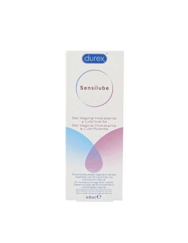 DUREX SENSILUBE GEL HIDRATANTE Y LUBRICANTE, 40 ML