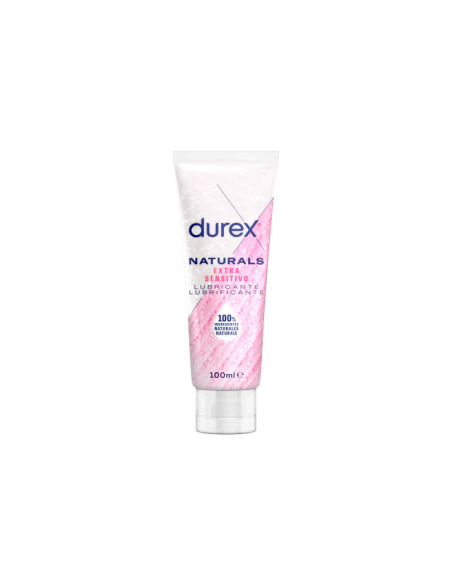 DUREX NATURALS LUBRICANTE EXTRA SENSITIVO, 100 ML