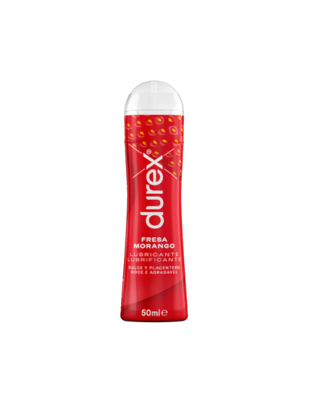 DUREX LUBRICANTE SABOR FRESA, 50 ML