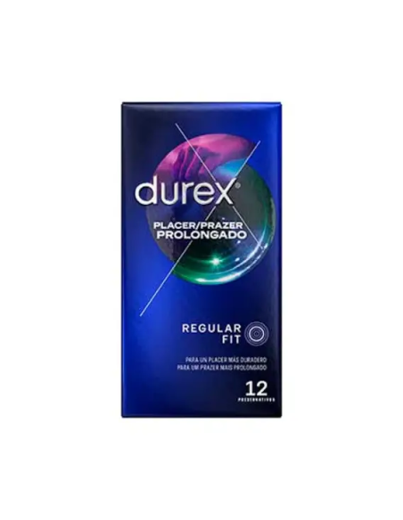 DUREX PRESERVATIVOS PLACER PROLONGADO, 12 UDS.
