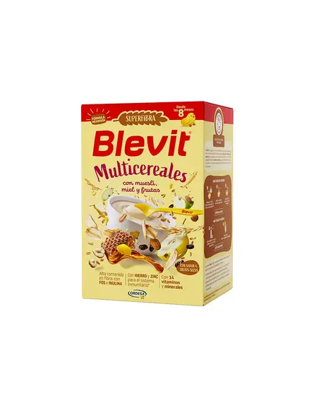 BLEVIT SUPERFIBRA MULTICEREALES, 500 GR.
