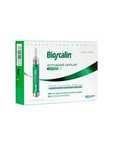 BIOSCALIN ACTIVADOR CAPILAR ISFRP-1, 1 DOSIFICADOR DE 10 ML