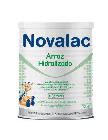 NOVALAC ARROZ HIDROLIZADO, 400 G