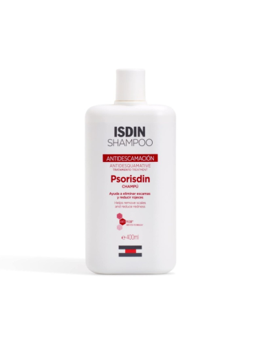 ISDIN CHAMPÚ ANTIDESCAMACION PSORISDIN, 400 ML